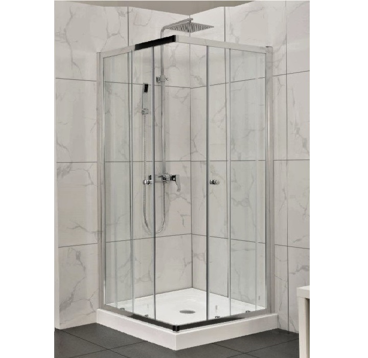 Avanti Sliding Showers (Polished Anodised) (Left & Right Side Required Per Set)